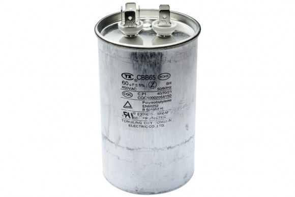 Конденсатор CBB65 60mkF 450V 6 контактів